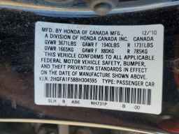 2011 HONDA CIVIC