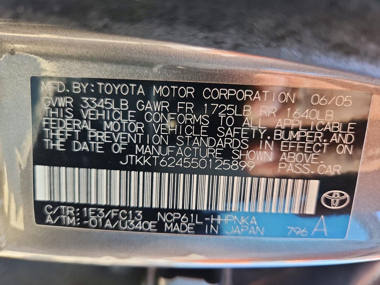2005 SCION Xa