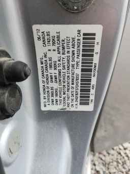 2012 HONDA CIVIC