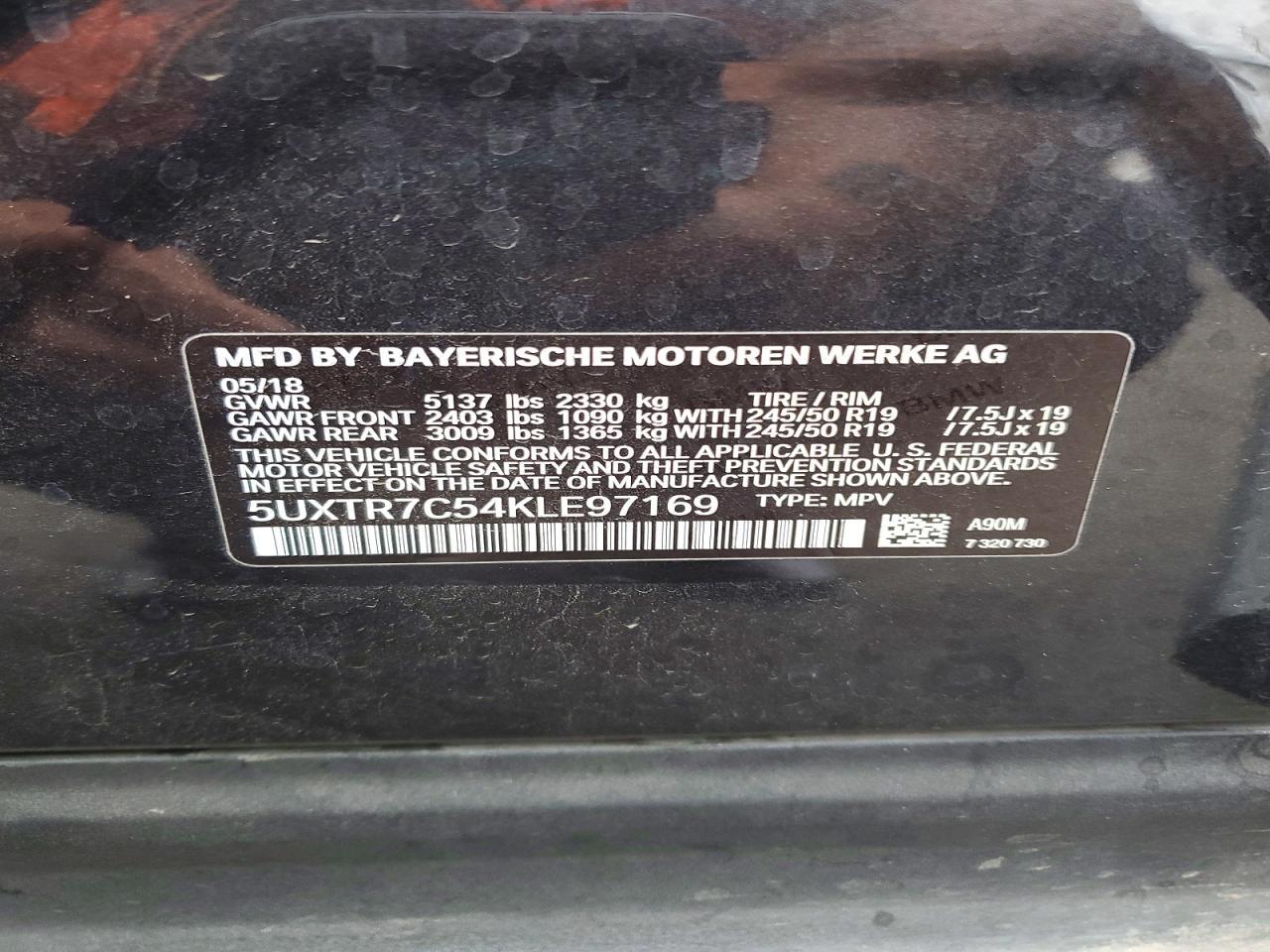 2019 BMW X3