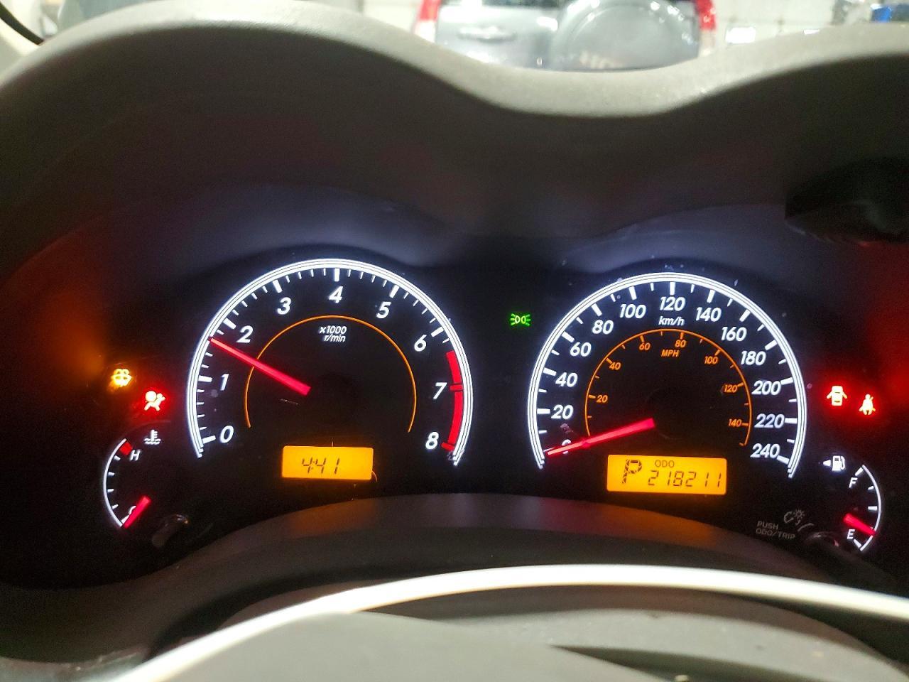 2009 TOYOTA COROLLA