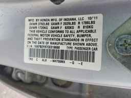 2012 HONDA CIVIC