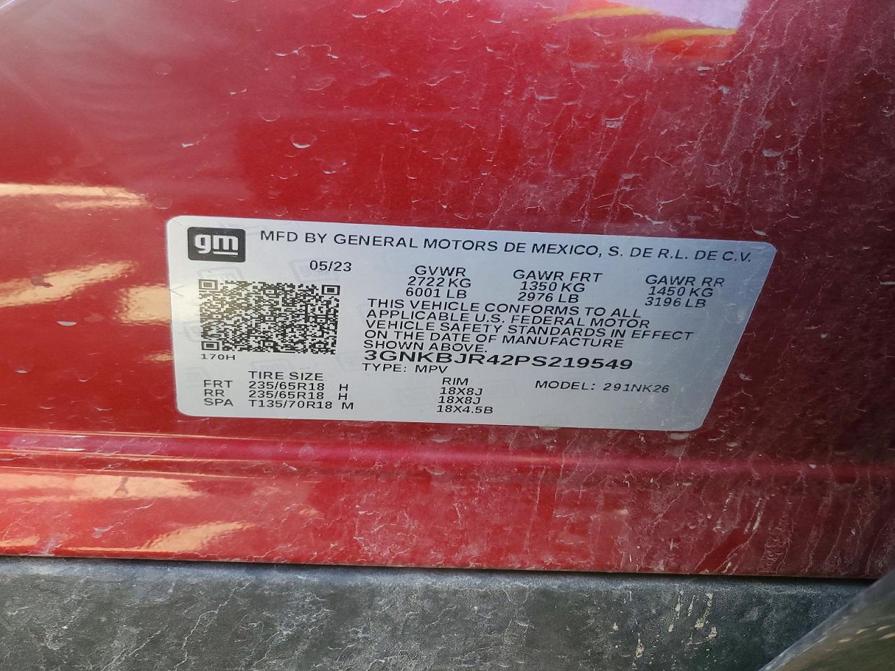 2023 CHEVROLET BLAZER