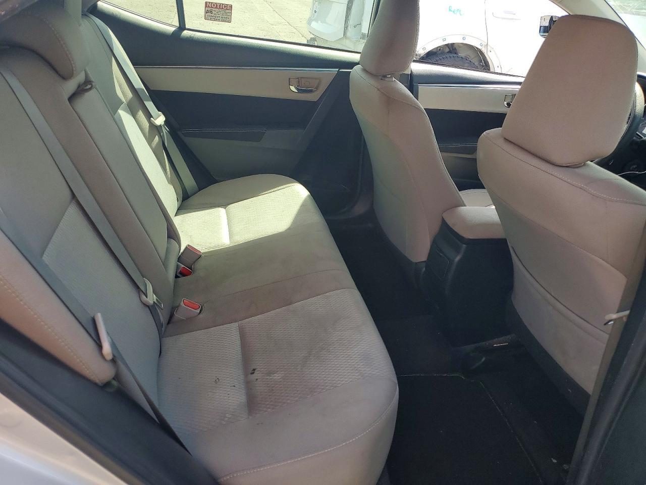 2016 TOYOTA COROLLA