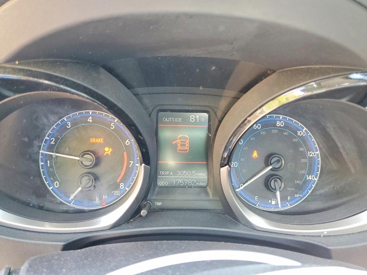 2014 TOYOTA COROLLA