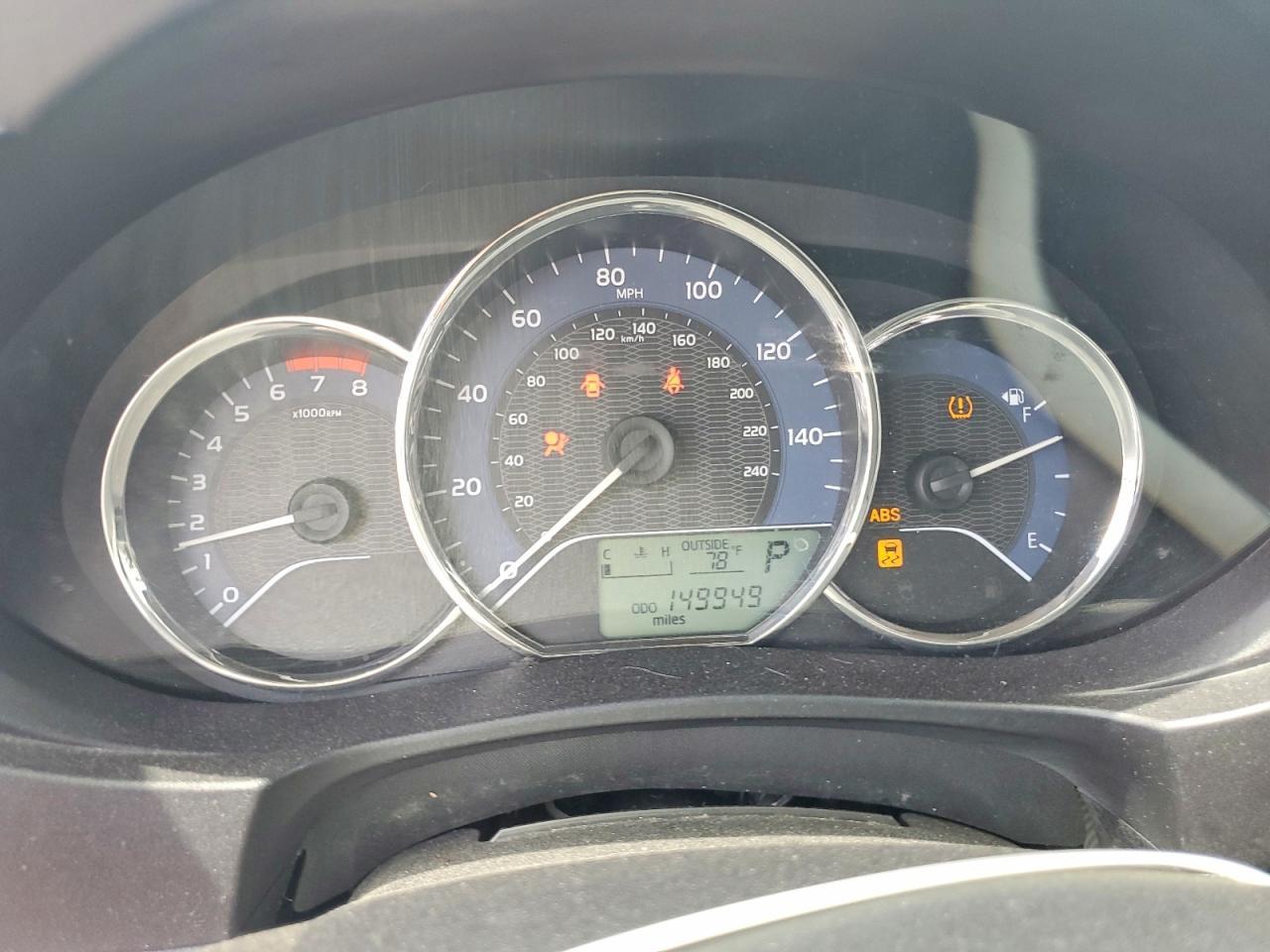 2015 TOYOTA COROLLA