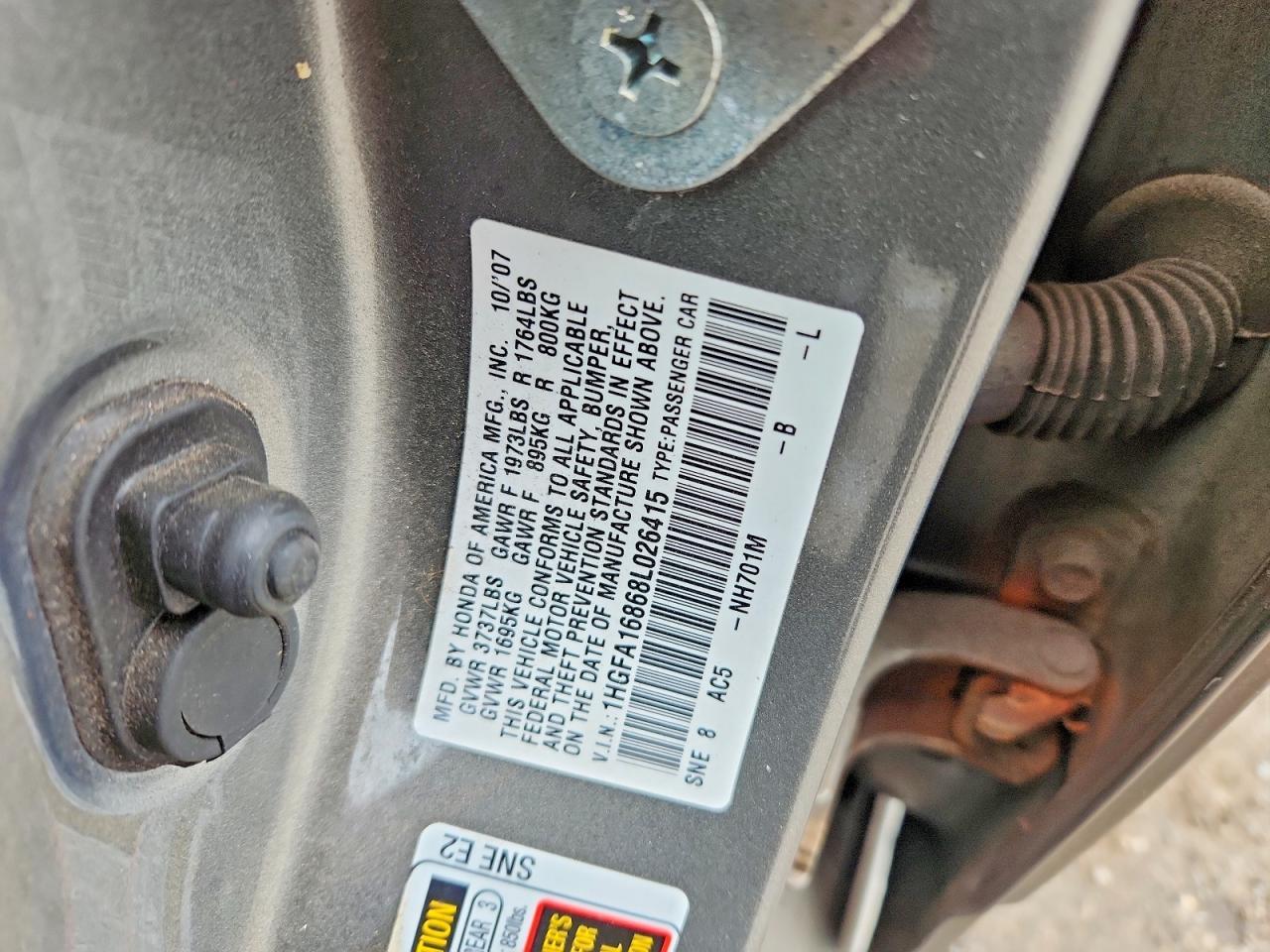 2008 HONDA CIVIC
