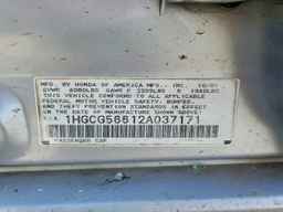 2002 HONDA ACCORD