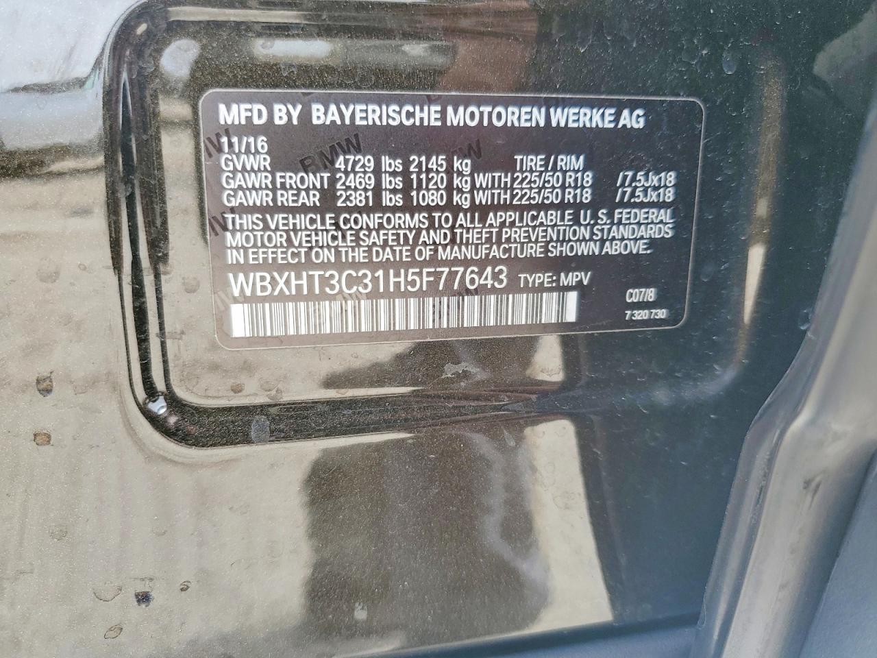 2017 BMW X1