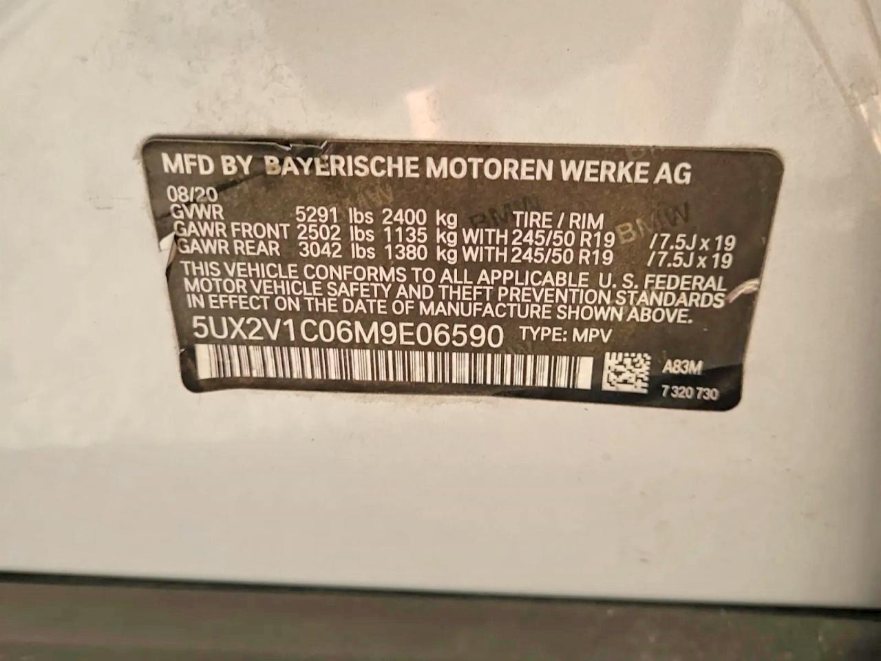 2021 BMW X4