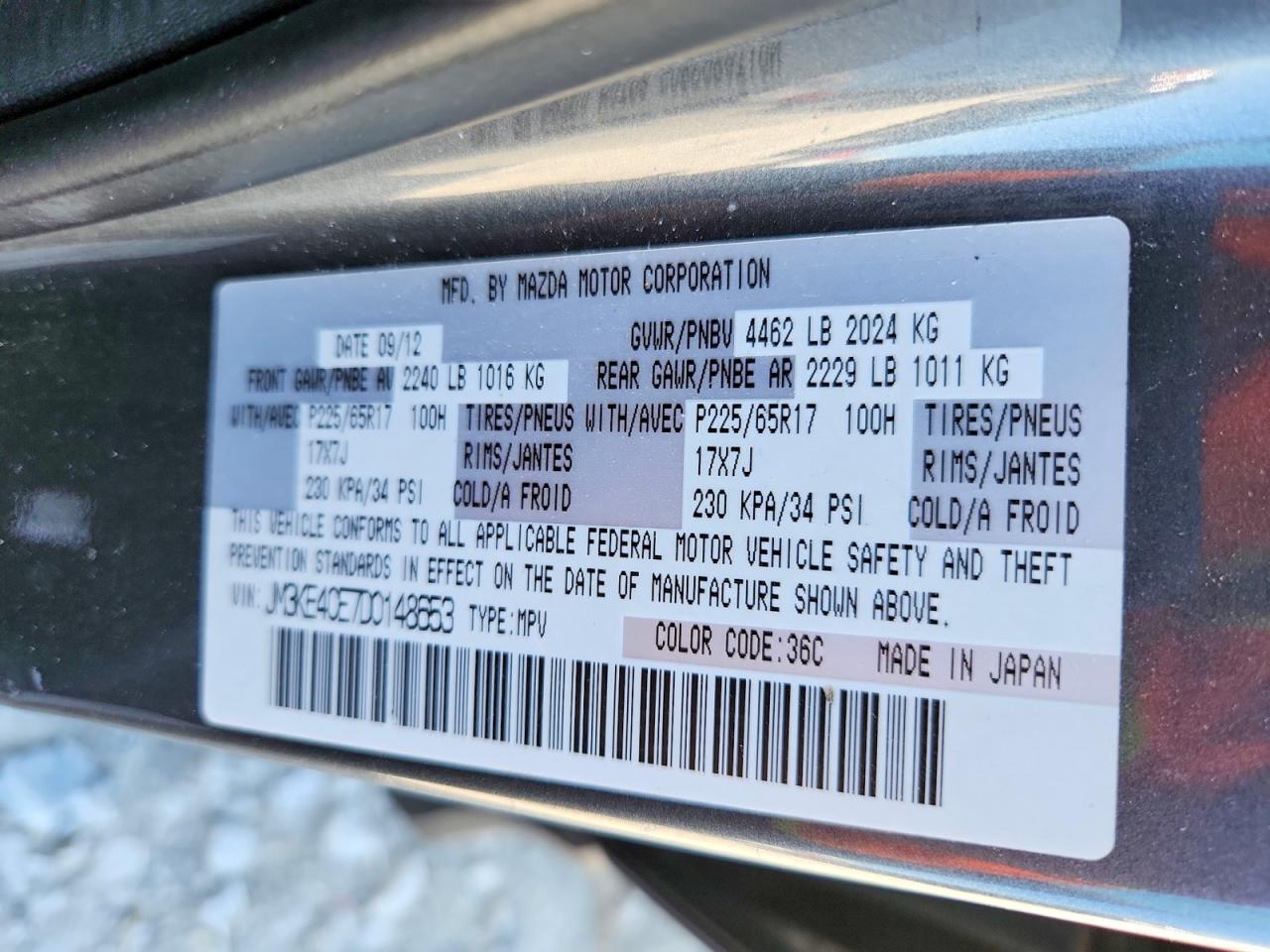 2013 MAZDA CX-5