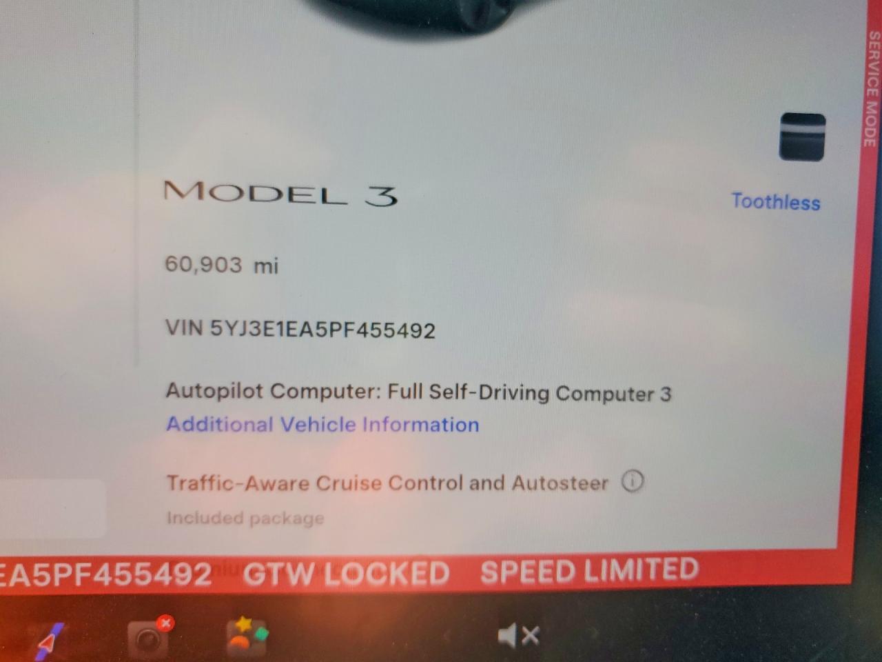 2023 TESLA MODEL 3