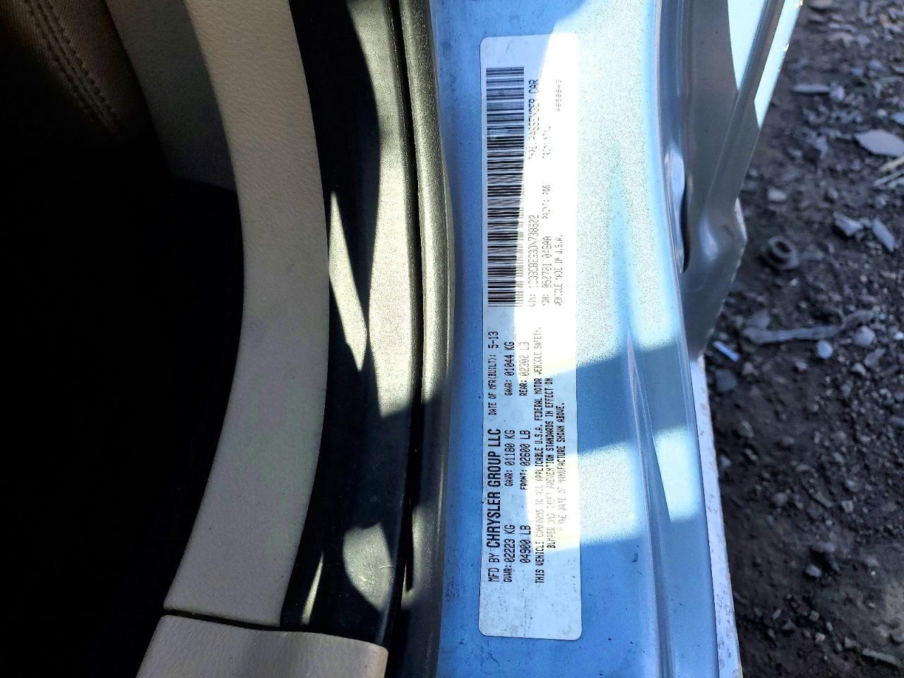 2013 CHRYSLER 200