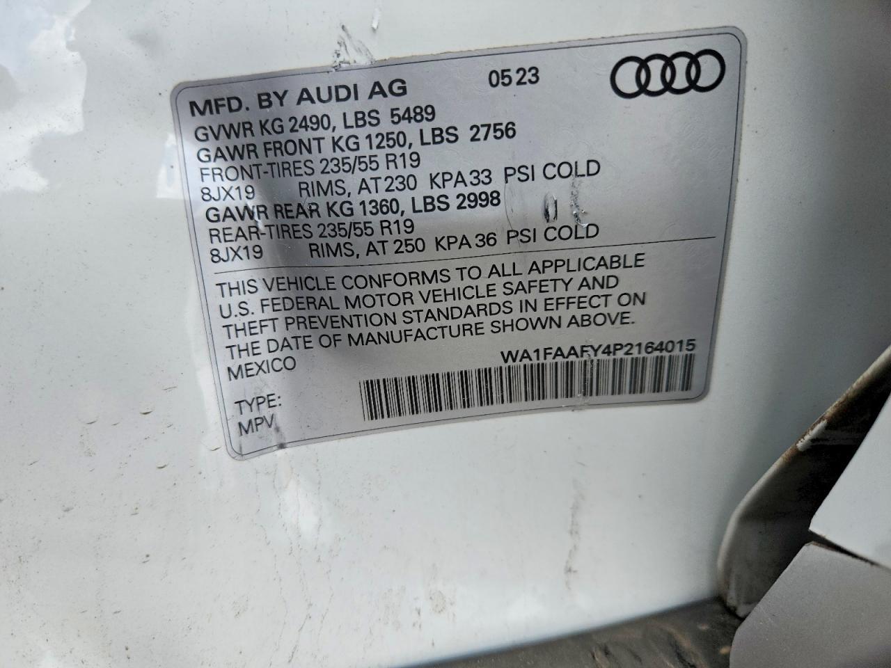 2023 AUDI Q5