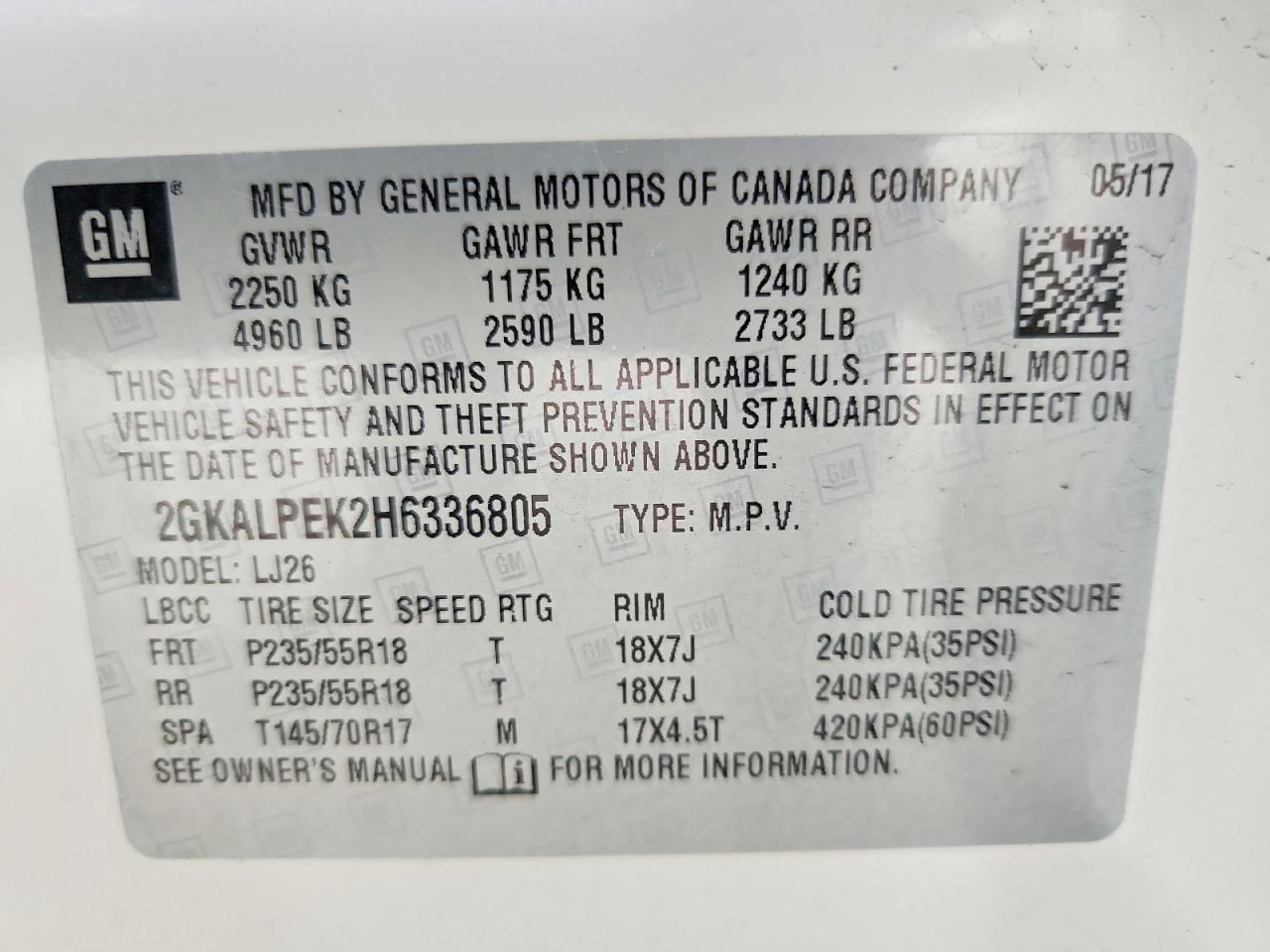 2017 GMC Terrain