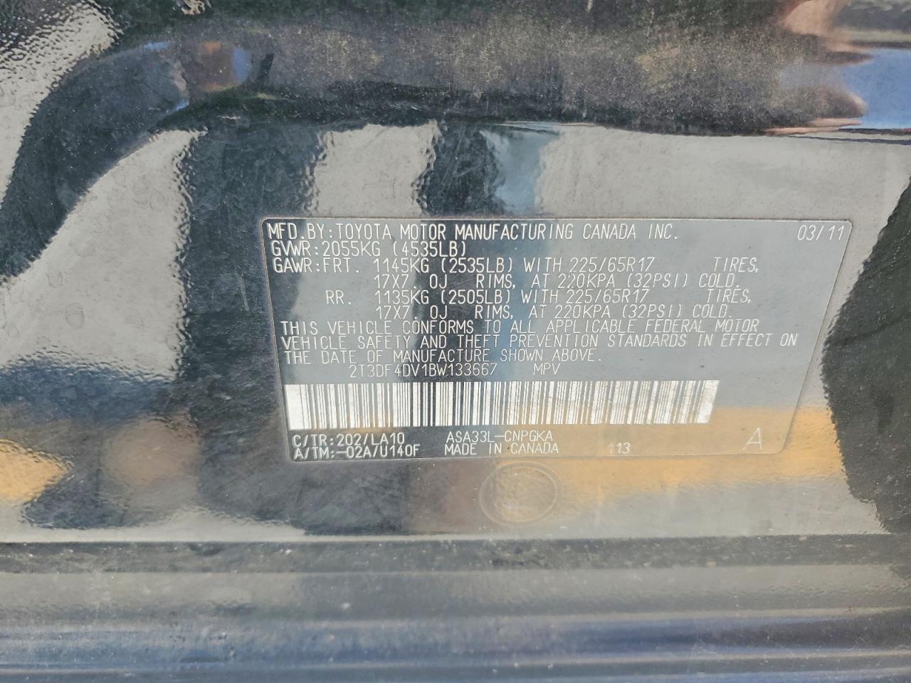 2011 TOYOTA RAV4