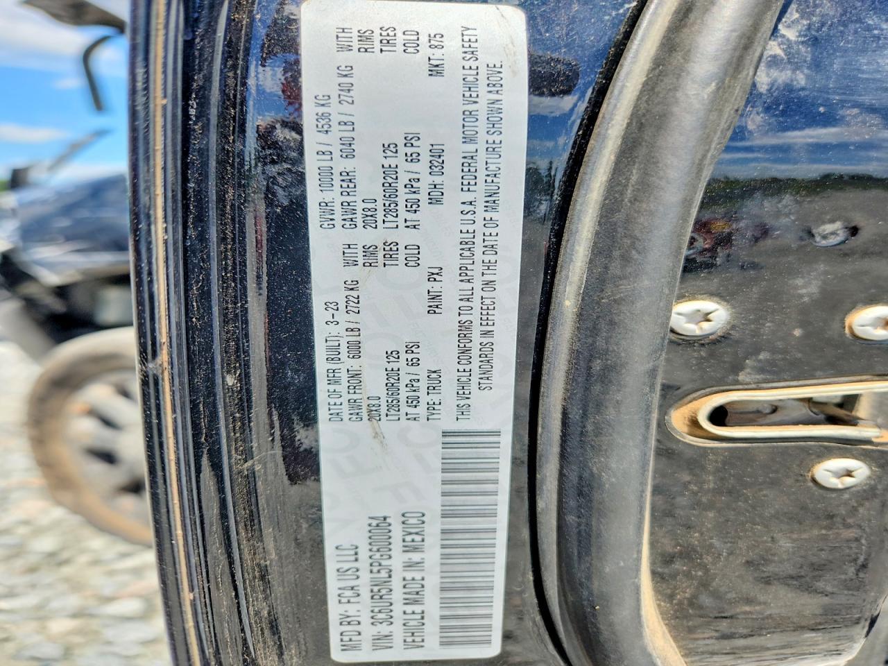 2023 RAM 2500