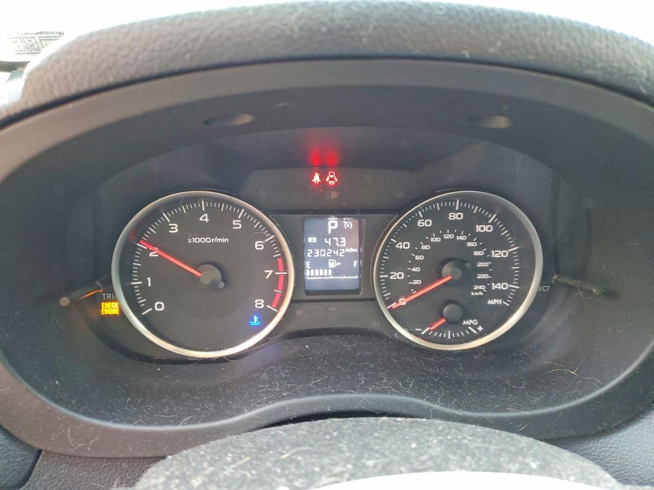 2015 SUBARU IMPREZA