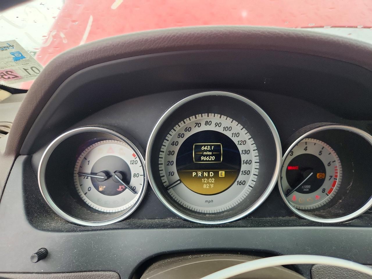 2012 MERCEDES-BENZ C-CLASS