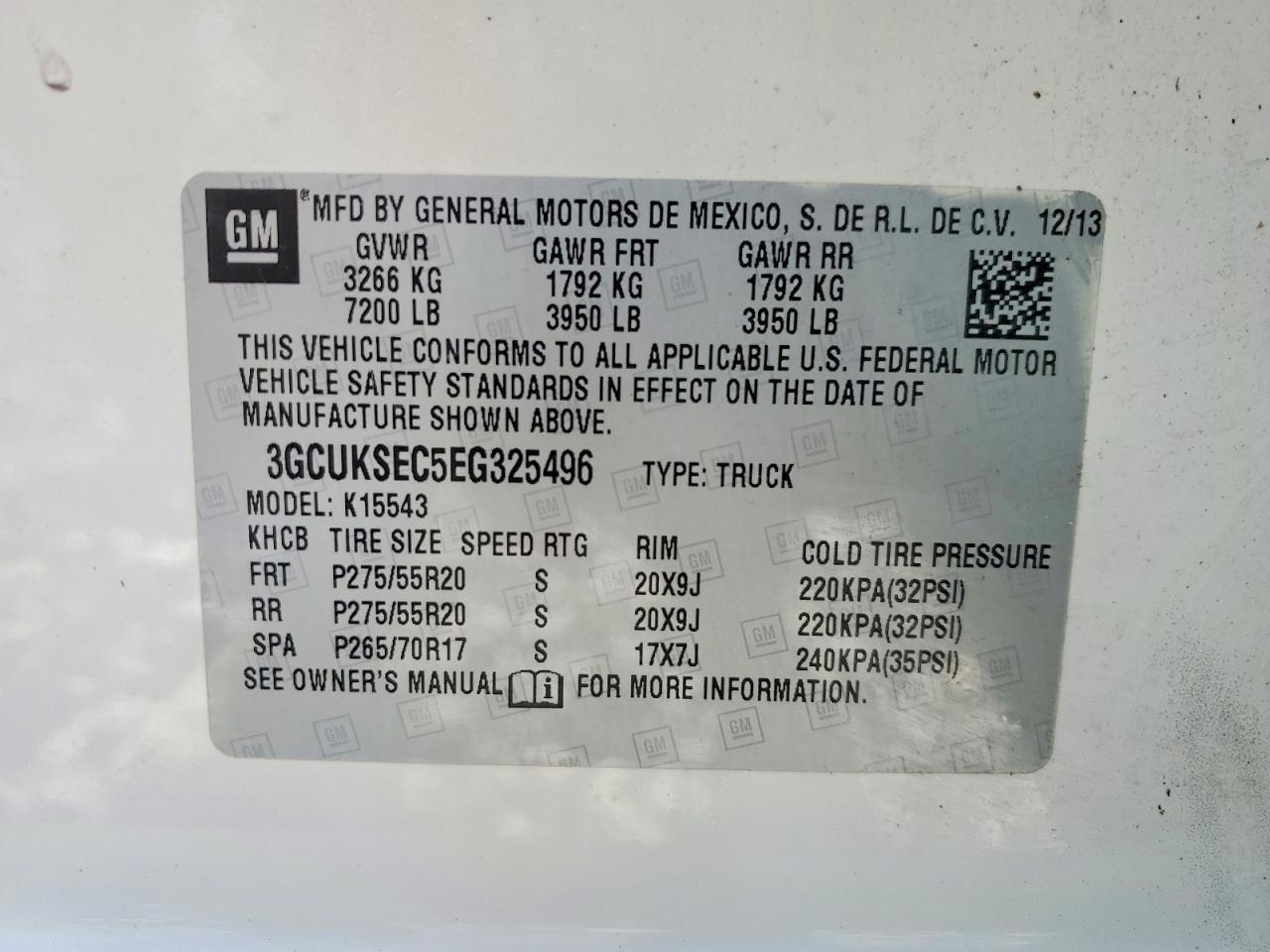 2014 CHEVROLET Silverado