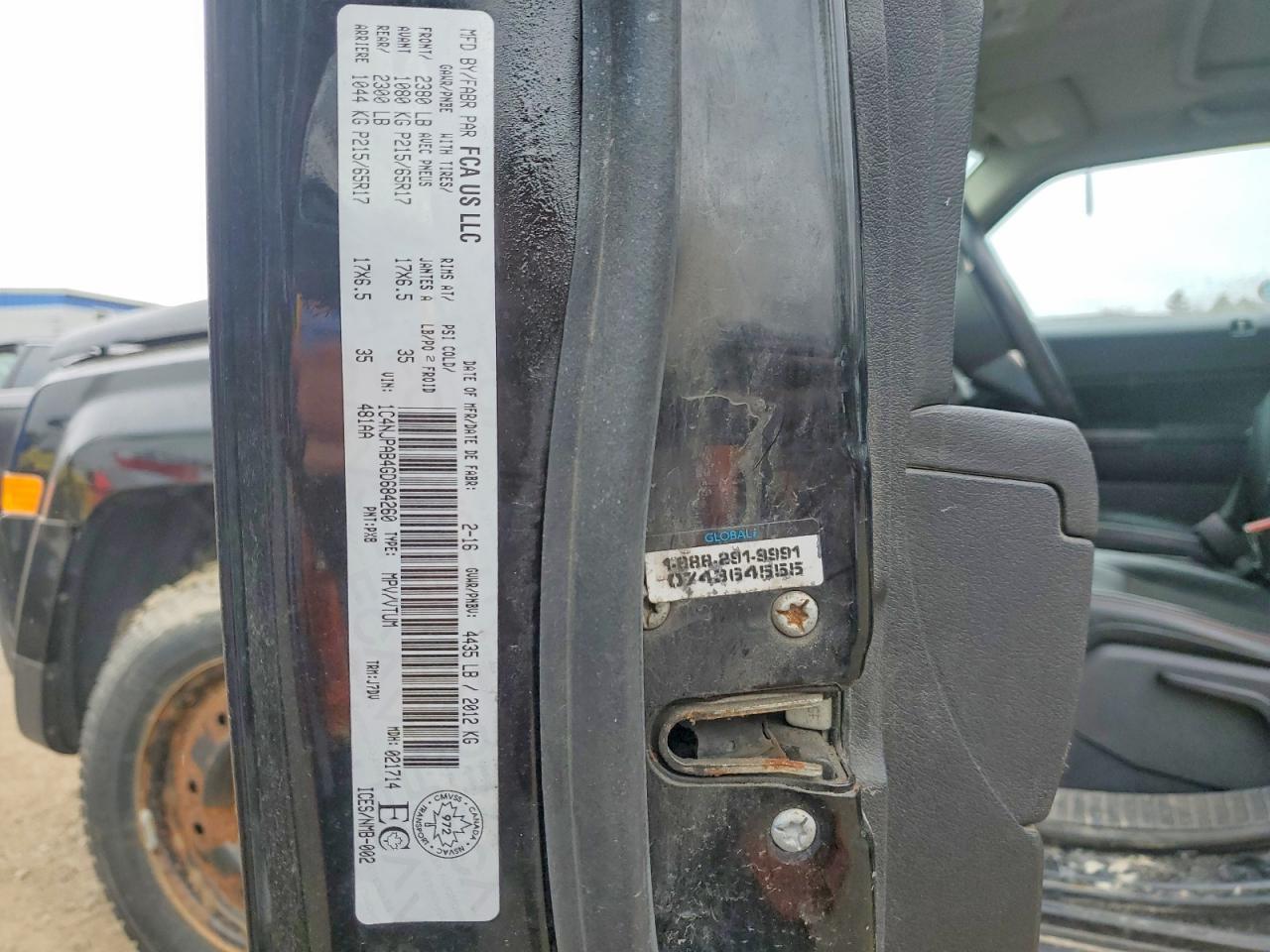 2016 JEEP PATRIOT