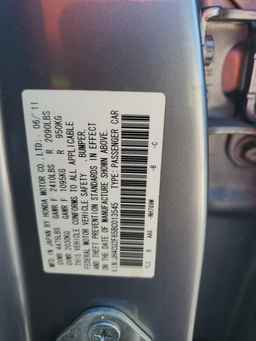 2011 ACURA TSX