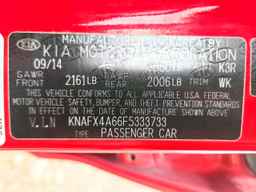 2015 KIA FORTE