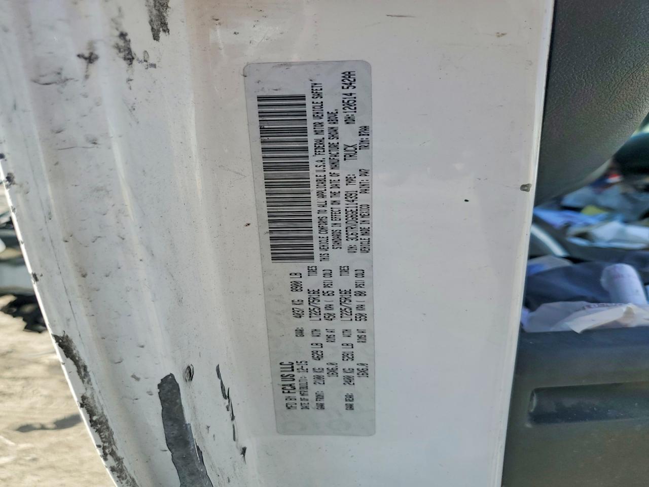 2016 RAM ProMaster 2500