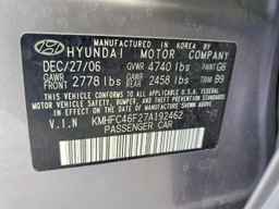 2007 HYUNDAI Azera