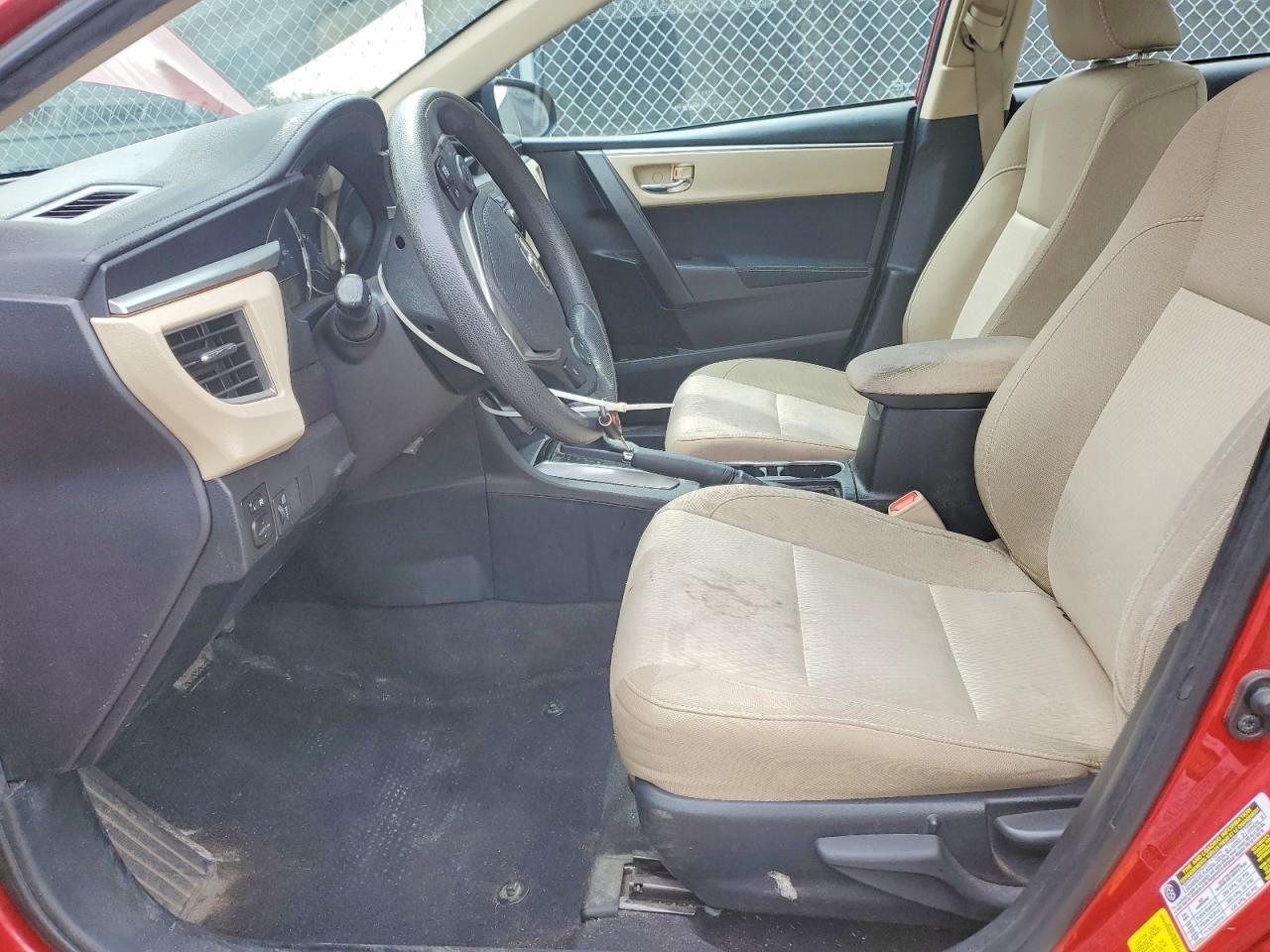 2015 TOYOTA COROLLA