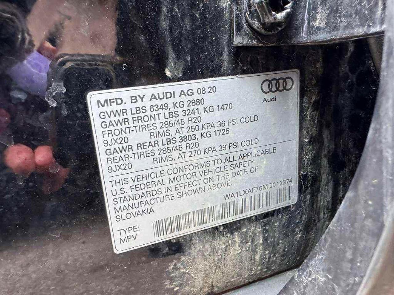 2021 AUDI Q7