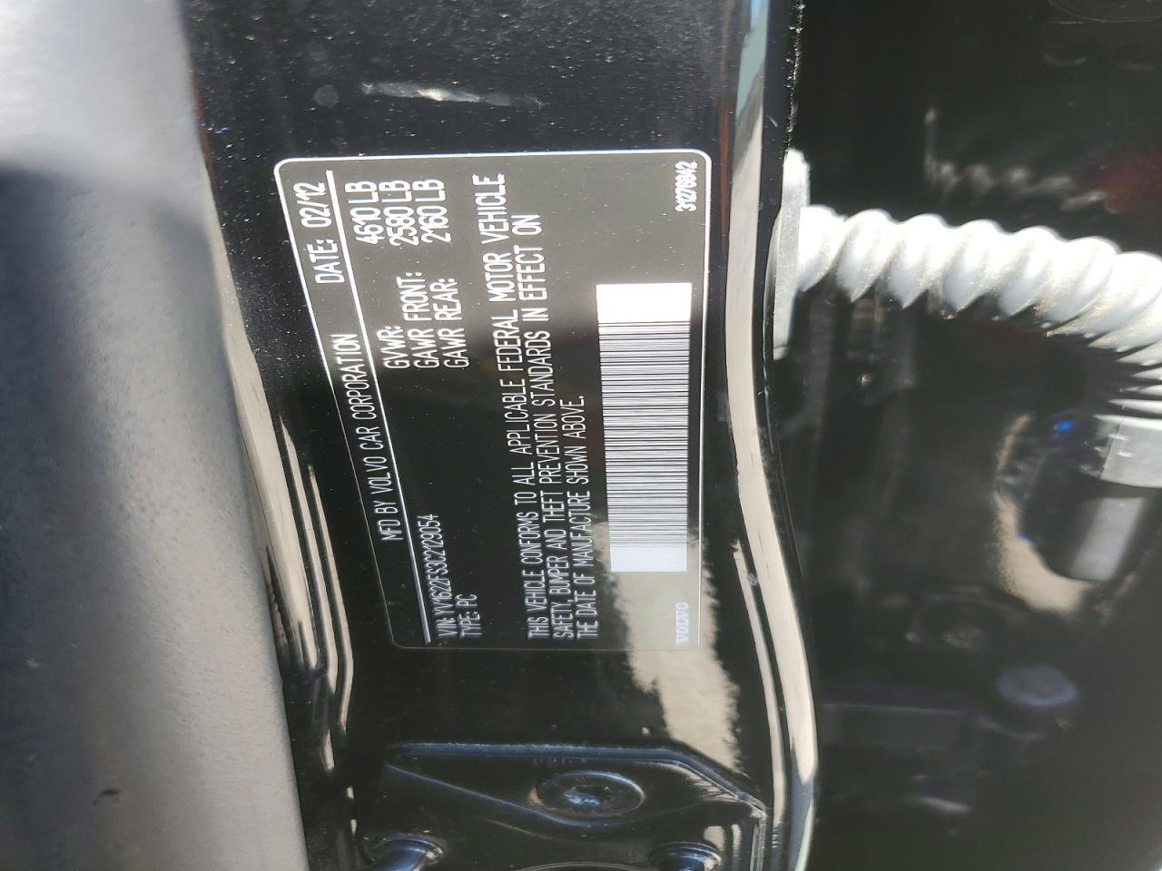 2012 VOLVO S60