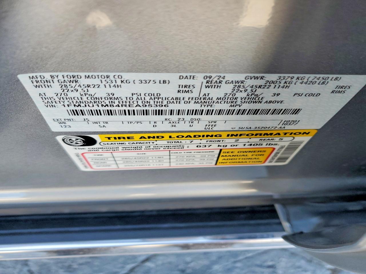 2024 FORD Expedition