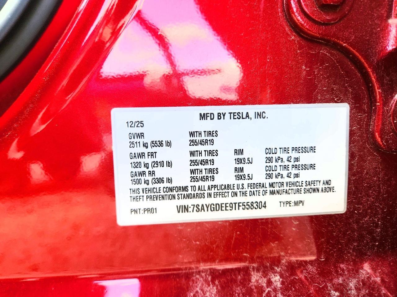 2026 TESLA MODEL Y