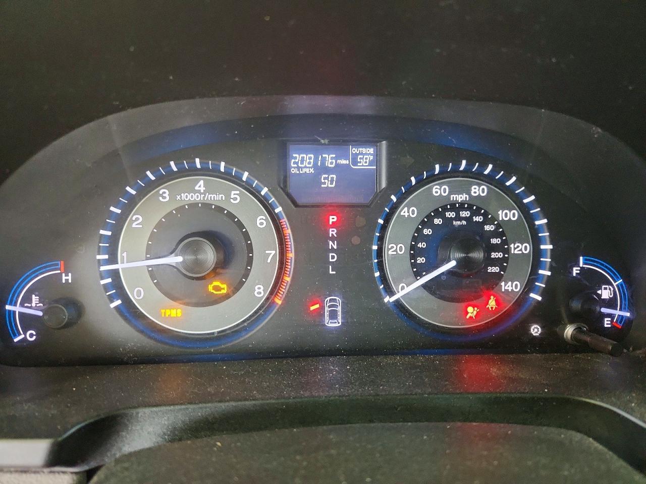 2012 HONDA ODYSSEY