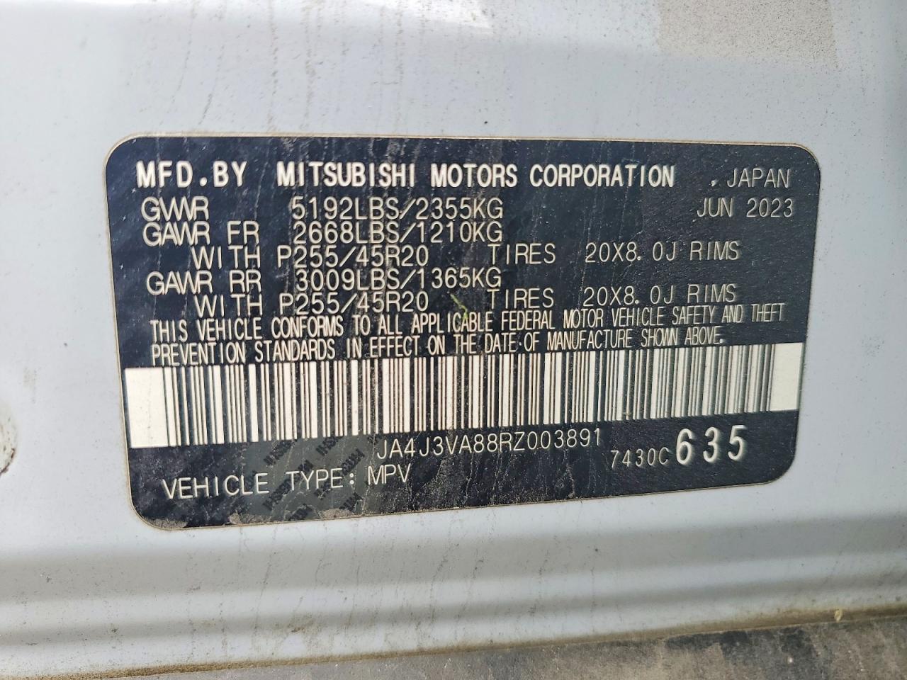 2024 MITSUBISHI outlander