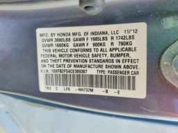 2012 HONDA CIVIC