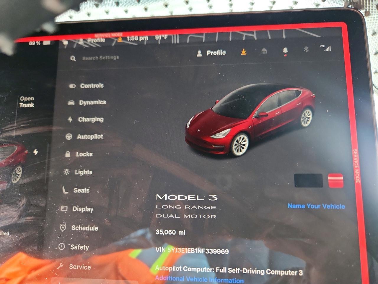 2022 TESLA MODEL 3