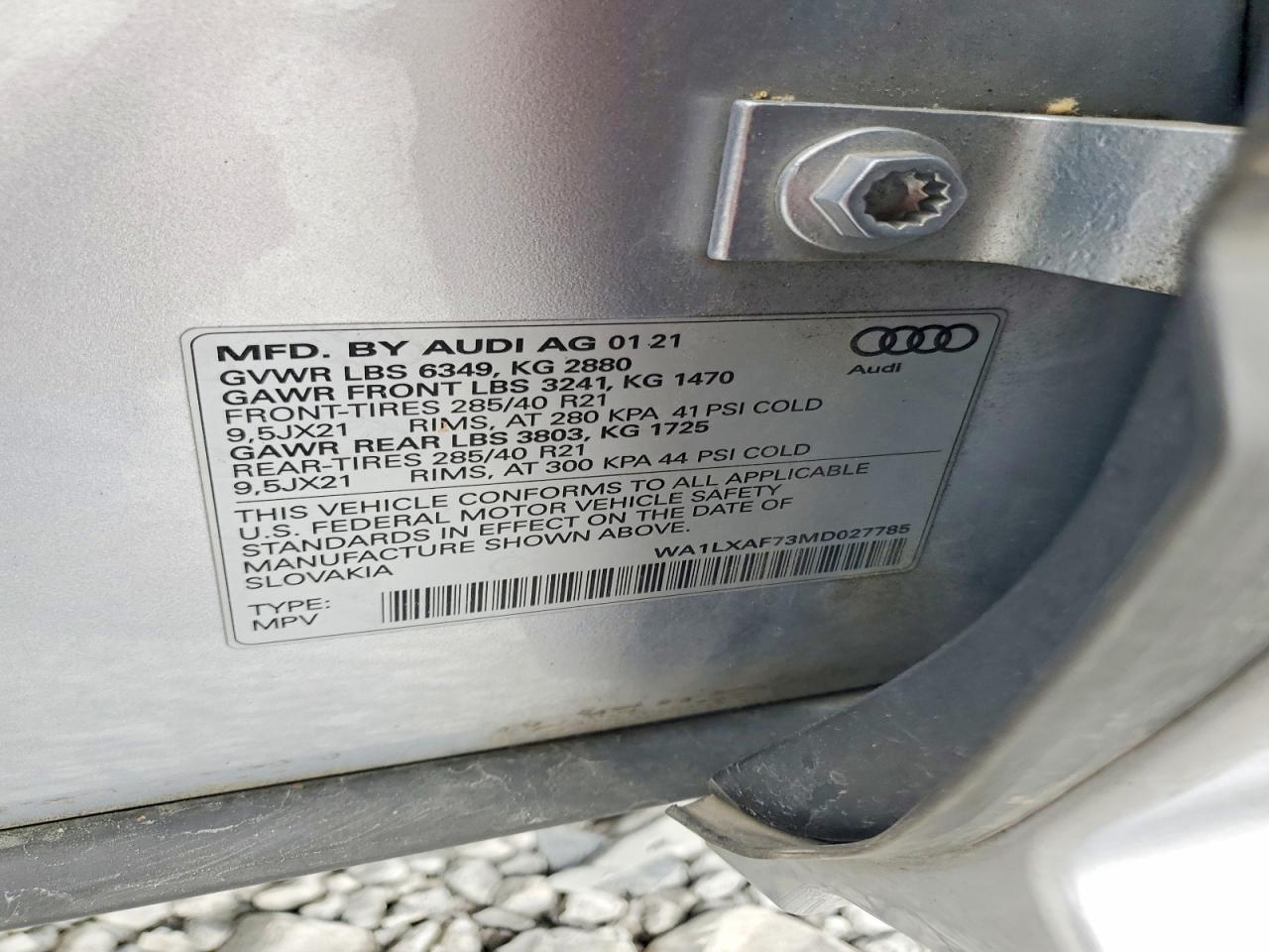 2021 AUDI Q7