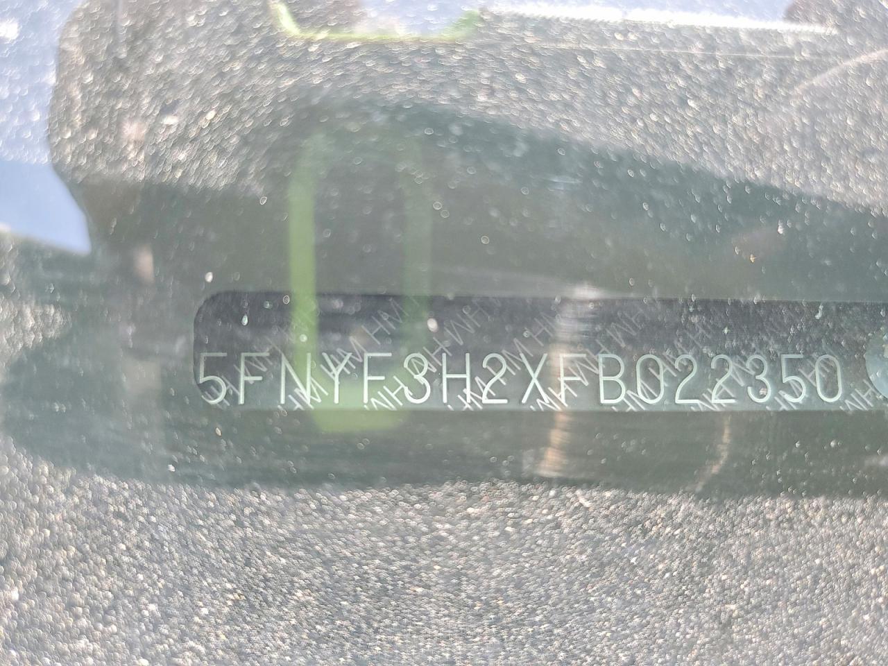 2015 HONDA PILOT