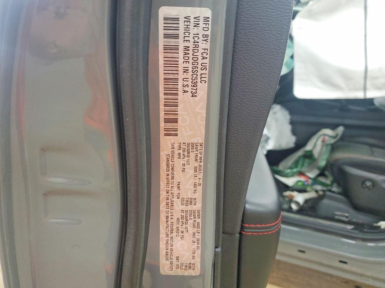 2025 DODGE DURANGO