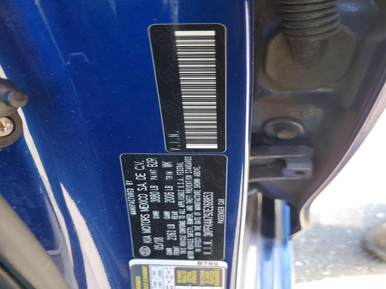 2018 KIA FORTE