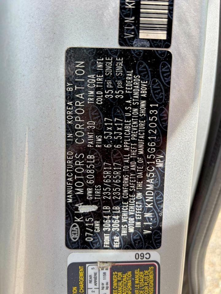 2016 KIA SEDONA