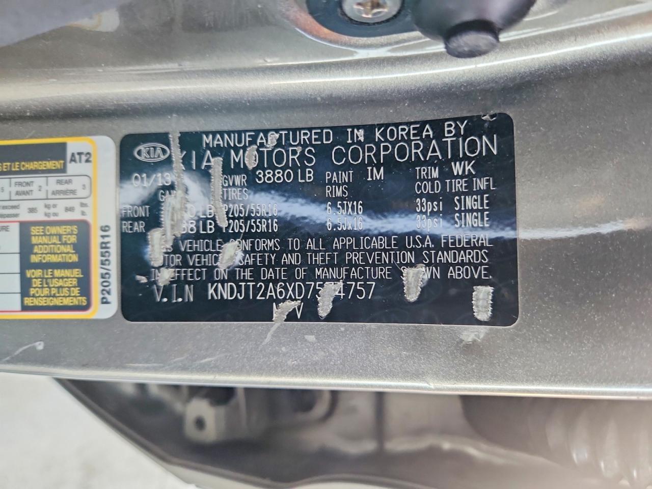 2013 KIA SOUL