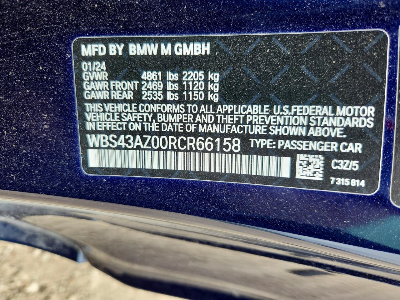 2024 BMW M4