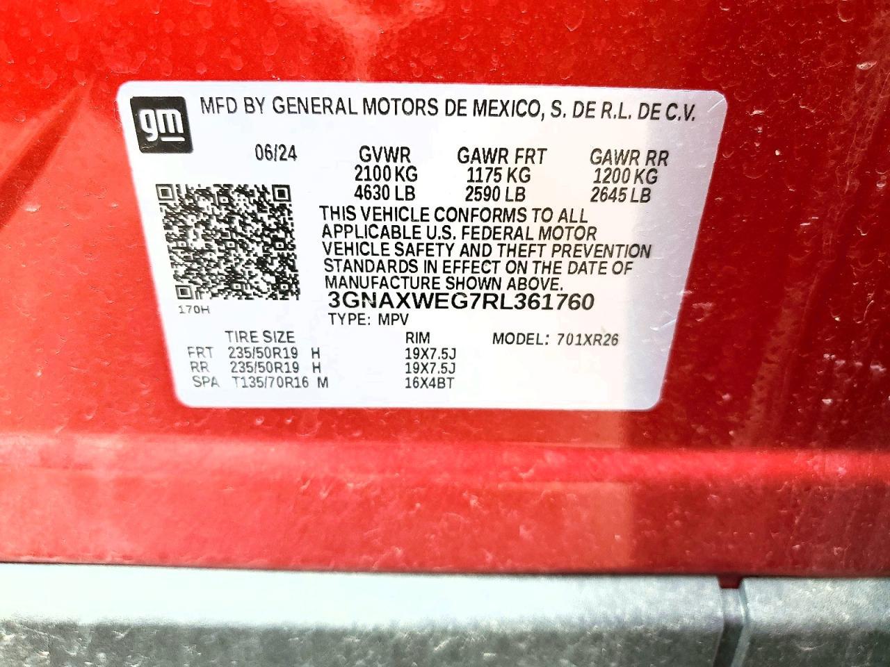 2024 CHEVROLET EQUINOX