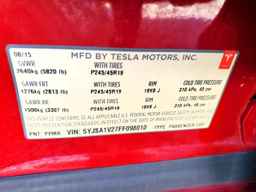 2015 TESLA MODEL S