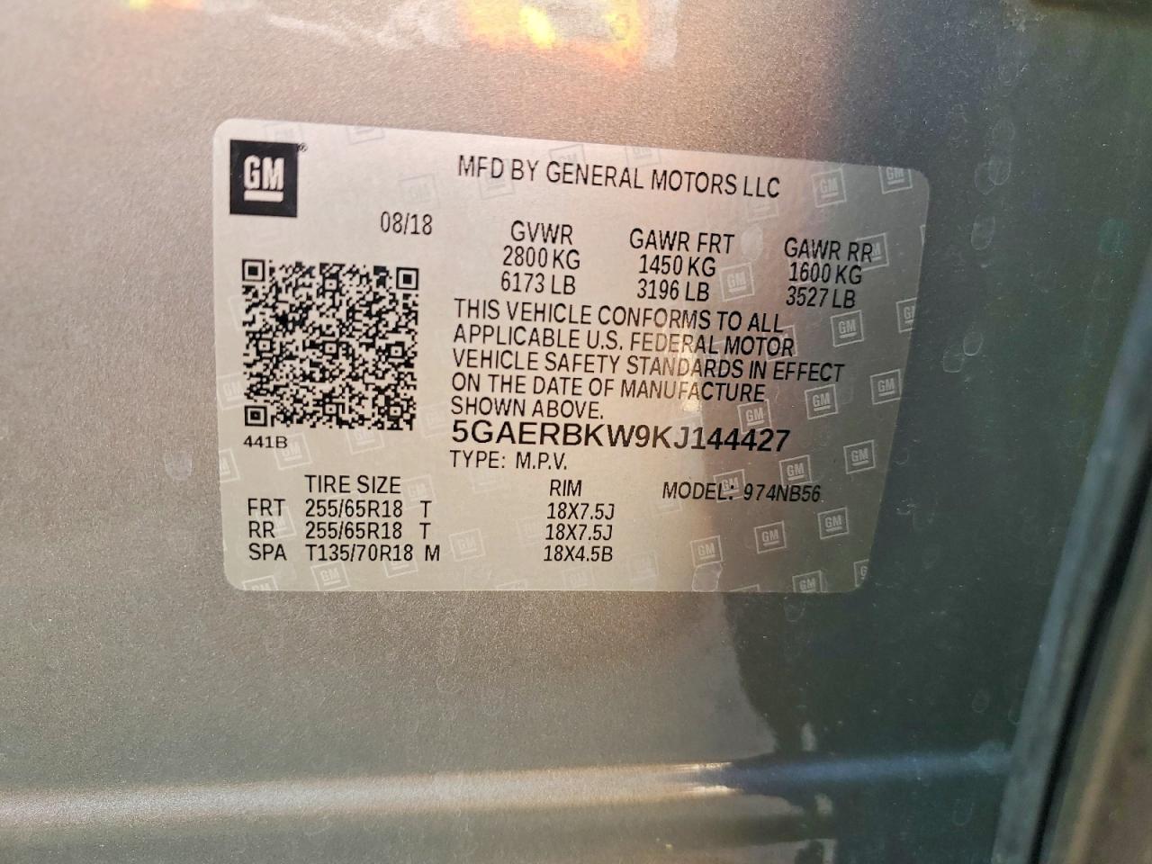 2019 BUICK ENCLAVE