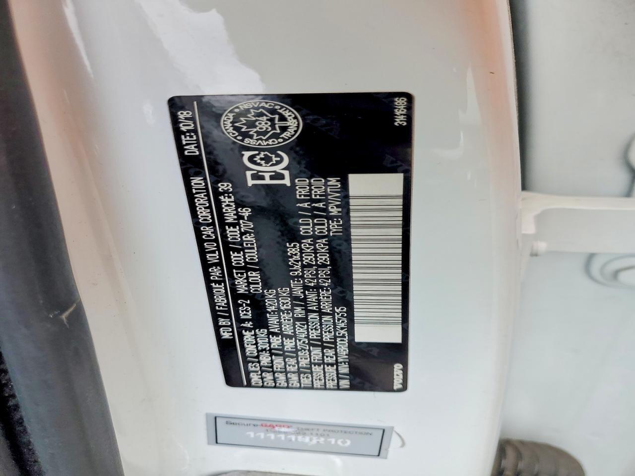 2019 VOLVO XC90
