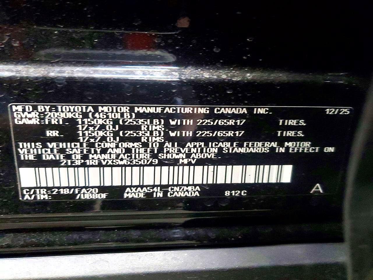 2025 TOYOTA RAV4